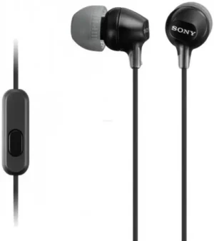 Casti cu microfon Sony MDR-EX15AP (Negre) Casti cu microfon Sony MDR-EX15AP (Negre)