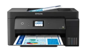Multifunctional Epson ECOTANK L14150, jet cerneala, A3+, Fax, 17ppm, Duplex, ADF, Retea, Wireless Multifunctional Epson ECOTANK L14150, jet cerneala, A3+, Fax, 17ppm, Duplex, ADF, Retea, Wireless