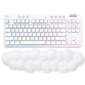 Tastatura Gaming Mecanica Logitech G715 TKL LIGHTSPEED Wireless Tactile, layout US, Bluetooth (Alb) Tastatura Gaming Mecanica Logitech G715 TKL LIGHTSPEED Wireless Tactile, layout US, Bluetooth (Alb)