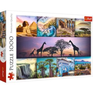 Puzzle Trefl Africa, 1000 piese Puzzle Trefl Africa, 1000 piese