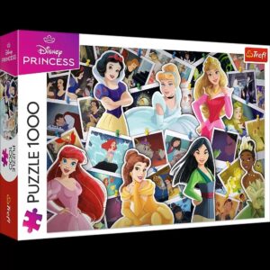 Puzzle Trefl din 1000 de piese - Picnic cu printesele Disney Puzzle Trefl din 1000 de piese - Picnic cu printesele Disney