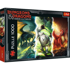 Puzzle Trefl Dungeons Dragons Legendere Misterioase, 1000 piese Puzzle Trefl Dungeons Dragons Legendere Misterioase, 1000 piese