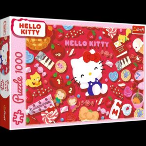 Puzzle Trefl din 1000 piese - Hello Kitty Puzzle Trefl din 1000 piese - Hello Kitty