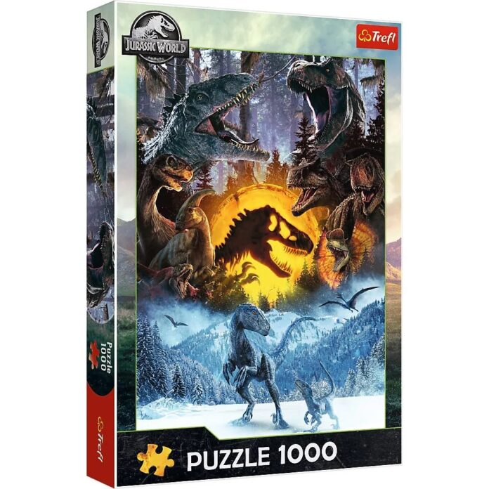 Puzzle Trefl - In lumea Jurassic Park, 1000 piese Puzzle Trefl - In lumea Jurassic Park, 1000 piese