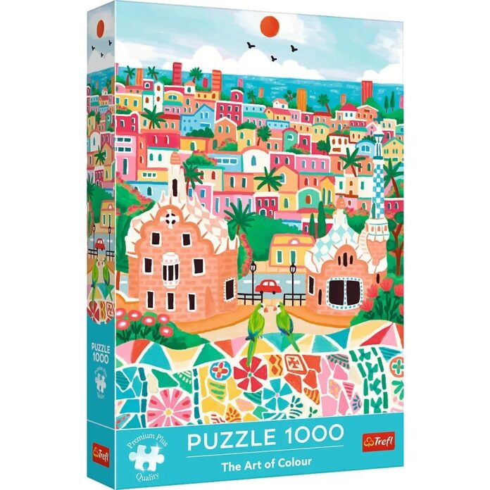 Puzzle Trefl de la 1000 piese - Barcelona, Spania Puzzle Trefl de la 1000 piese - Barcelona, Spania