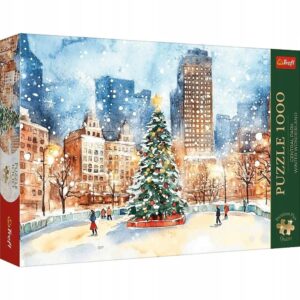 Puzzle Trefl Premium Plus Central Park Usa Winter Wonderland, 1000 de piese Puzzle Trefl Premium Plus Central Park Usa Winter Wonderland, 1000 de piese