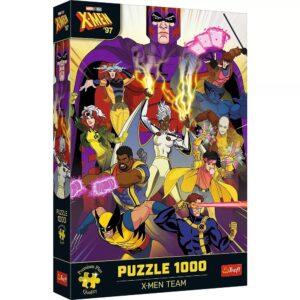 Puzzle Trefl Premium Plus Marvel, Echipa X Man, 1000 piese Puzzle Trefl Premium Plus Marvel, Echipa X Man, 1000 piese