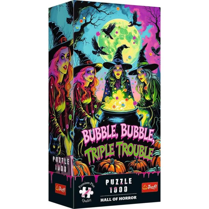 Puzzle TREFL Premium Plus Series Sala groazei vrajitoare, 1000 de piese Puzzle TREFL Premium Plus Series Sala groazei vrajitoare, 1000 de piese