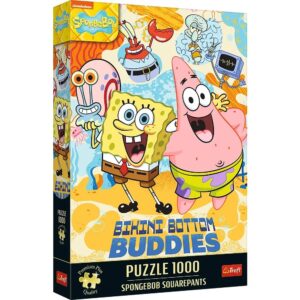 Puzzle Trefl Premium Plus - Spongebob Squarepants, 1000 piese Puzzle Trefl Premium Plus - Spongebob Squarepants, 1000 piese