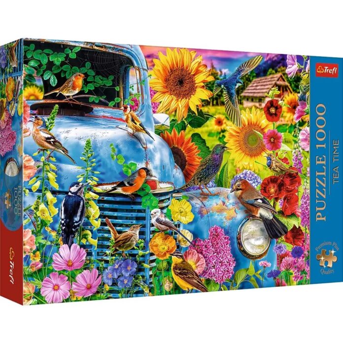 Puzzle Trefl Premium Plus Time Tea, Calatorie cu caravana, 1000 piese Puzzle Trefl Premium Plus Time Tea, Calatorie cu caravana, 1000 piese
