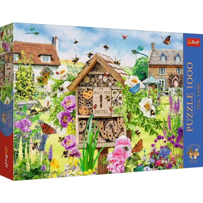 Puzzle Trefl Premium Plus - Tea Time, Casa Pentru Albine, 1000 piese Puzzle Trefl Premium Plus - Tea Time, Casa Pentru Albine, 1000 piese