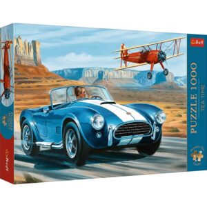 Puzzle Trefl Premium Plus - Time Tea, Cursa in desert, 1000 piese Puzzle Trefl Premium Plus - Time Tea, Cursa in desert, 1000 piese