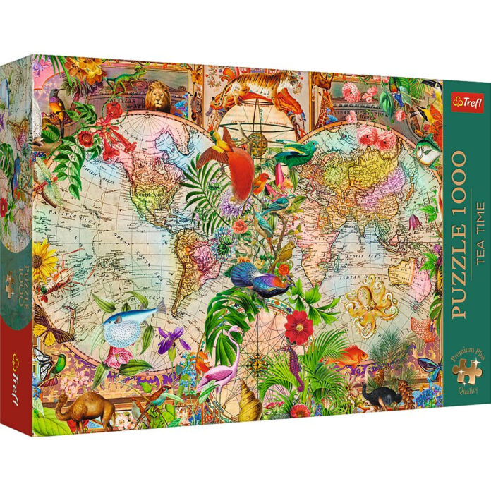 Puzzle Trefl Premium Plus - Tea Time, Podgoria Italiana, 1000 piese Puzzle Trefl Premium Plus - Tea Time, Podgoria Italiana, 1000 piese