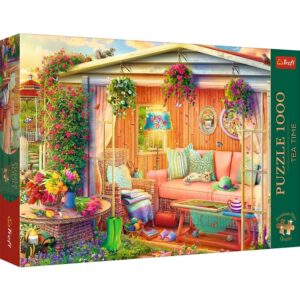 Puzzle Trefl Premium Plus - Tea Time, Locul Meu Preferat, 1000 piese Puzzle Trefl Premium Plus - Tea Time, Locul Meu Preferat, 1000 piese