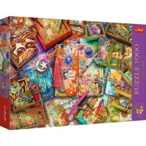 Puzzle Trefl 1000 Premium Plus Tea Time Un Birou Plin De Inspiratie Puzzle Trefl 1000 Premium Plus Tea Time Un Birou Plin De Inspiratie