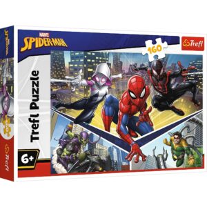 Puzzle Trefl - Puterea lui Spiderman, 160 piese Puzzle Trefl - Puterea lui Spiderman, 160 piese