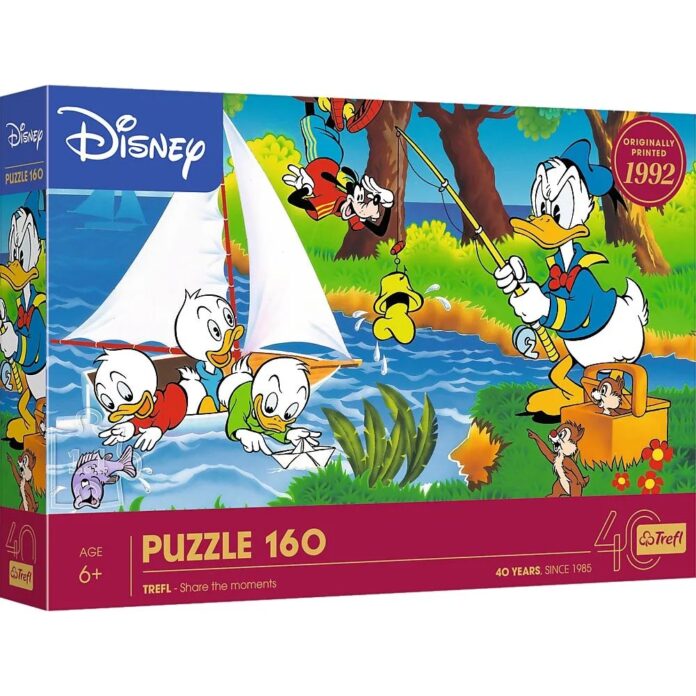 Puzzle Trefl - Disney - Aventura pe lac, 160 piese Puzzle Trefl - Disney - Aventura pe lac, 160 piese