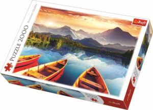 Puzzle Trefl Lac montan, 2000 piese Puzzle Trefl Lac montan, 2000 piese