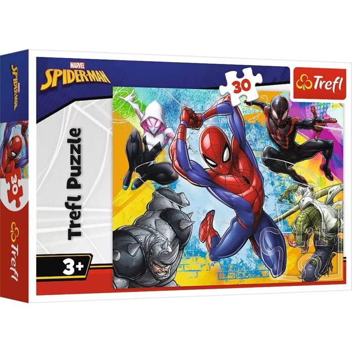 Puzzle Trefl - Marvel Spider-Man, 30 piese Puzzle Trefl - Marvel Spider-Man, 30 piese