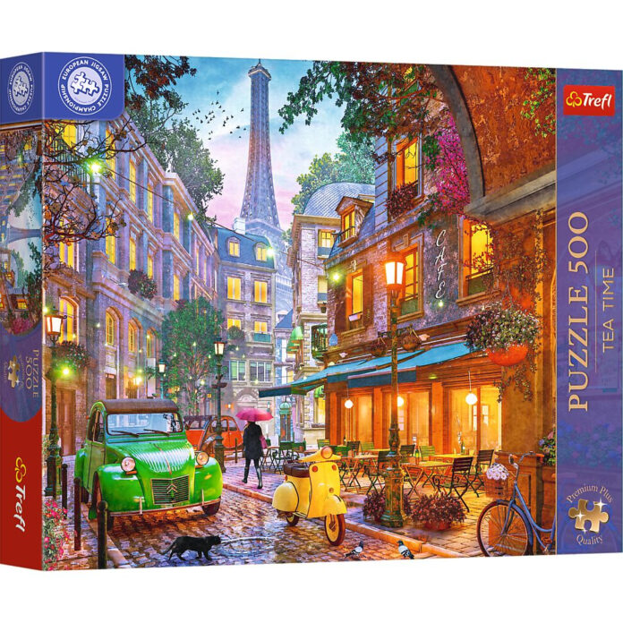 Puzzle din lemn Trefl Wood Craft, Felinele din jungla, 500+1 piese Puzzle din lemn Trefl Wood Craft, Felinele din jungla, 500+1 piese