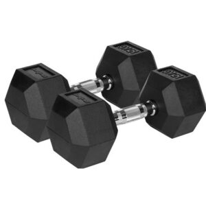 Gantere REBEL ACTIV RBA-2325-15, Fonta cauciucata, 2 x 15kg Gantere REBEL ACTIV RBA-2325-15, Fonta cauciucata, 2 x 15kg