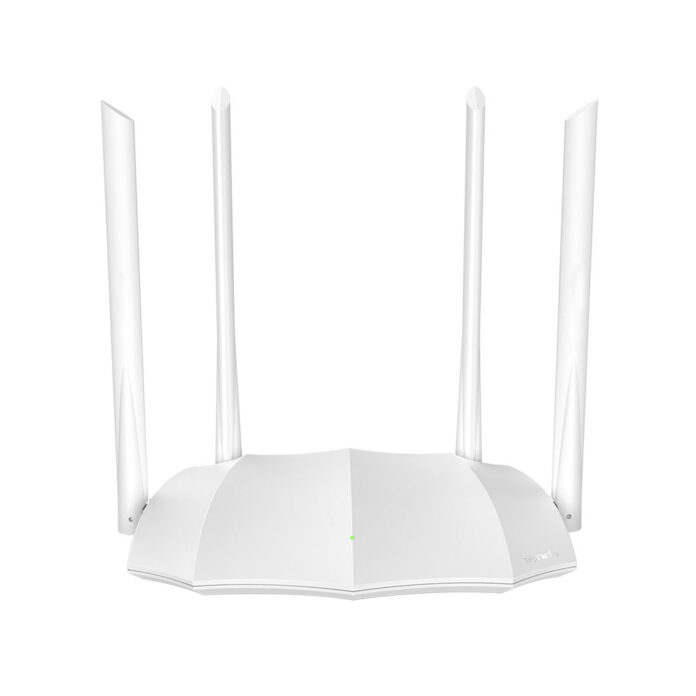 Router wireless Dual Band Tenda AC5 V3.0, 1 port WAN, 3 porturi LAN, 2.4/5.0 GHz, 5 dBi, MU-MIMO, 1200 Mbps Router wireless Dual Band Tenda AC5 V3.0, 1 port WAN, 3 porturi LAN, 2.4/5.0 GHz, 5 dBi, MU-MIMO, 1200 Mbps