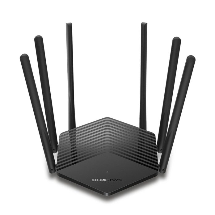 Router wireless WiFi 5 Dual-Band Mercusys AC1900 MR50G, 1900 Mbps, 3 porturi Router wireless WiFi 5 Dual-Band Mercusys AC1900 MR50G, 1900 Mbps, 3 porturi