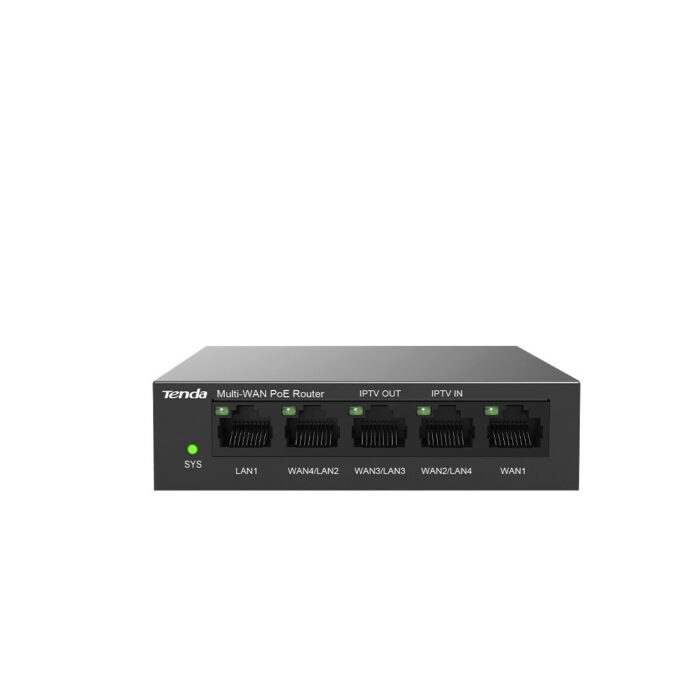 Router Gigabit Tenda G0-5G-PoE, 5 porturi, buget 55 W, PoE Router Gigabit Tenda G0-5G-PoE, 5 porturi, buget 55 W, PoE