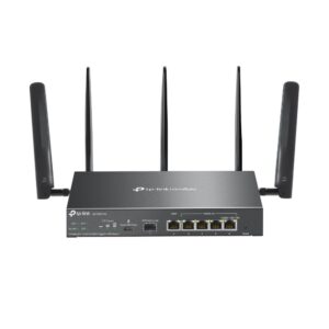 Router VPN 4G+Cat6 dual band TP-Link ER706W-4G, WiFi 6, 2.4/5 GHz, 2404 Mbps, VPN, Omada, Mu-Mimo Router VPN 4G+Cat6 dual band TP-Link ER706W-4G, WiFi 6, 2.4/5 GHz, 2404 Mbps, VPN, Omada, Mu-Mimo