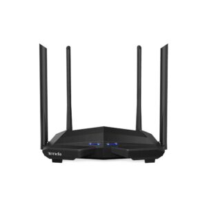 Router wireless Gigabit dual band Tenda AC10-V30, 1000 Mbps, 2.4 - 5 GHz, MU-MIMO, Beamforming, control din aplicatie Router wireless Gigabit dual band Tenda AC10-V30, 1000 Mbps, 2.4 - 5 GHz, MU-MIMO, Beamforming, control din aplicatie