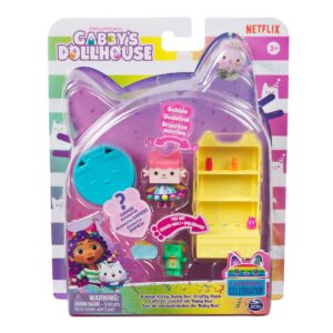 Set de joaca Gabby's Dollhouse - Bobble Kitty, Bebe Cutiuta si Camera Mestesugurilor Set de joaca Gabby's Dollhouse - Bobble Kitty, Bebe Cutiuta si Camera Mestesugurilor