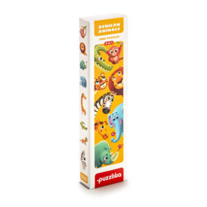 Puzzle din lemn, Cubika, Animale din safari, 16 piese Puzzle din lemn, Cubika, Animale din safari, 16 piese