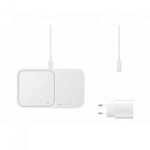 Incarcator wireless Samsung EP-P5400TWEGEU, Charger Duo (Alb) Incarcator wireless Samsung EP-P5400TWEGEU, Charger Duo (Alb)