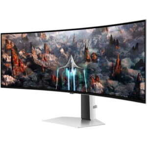 Monitor OLED Samsung Odyssey G9, 49inch, WQHD, Ecran curbat, FreeSync, 240Hz, 0.03Ms (Alb) Monitor OLED Samsung Odyssey G9, 49inch, WQHD, Ecran curbat, FreeSync, 240Hz, 0.03Ms (Alb)