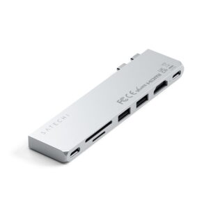 Cablu Satechi ST-YH8KCM, USB-C - HDMI 2.1, 4K/60Hz, 8K/60Hz, Gri Cablu Satechi ST-YH8KCM, USB-C - HDMI 2.1, 4K/60Hz, 8K/60Hz, Gri