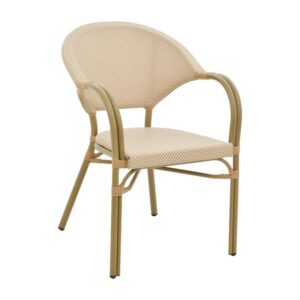 Scaun de grădină Elyza Bej 57x62x84 cm Scaun de grădină Elyza Bej 57x62x84 cm