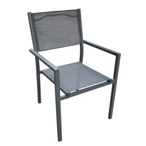 Scaun de grădină Moly Gri 56.5x61x87.5 cm Scaun de grădină Moly Gri 56.5x61x87.5 cm