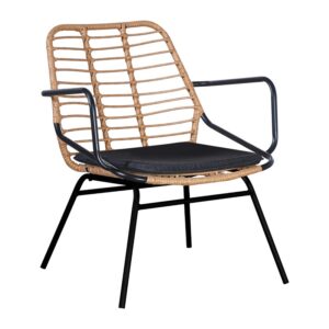 Scaun de grădină Naoki Negru 58x63x81 cm Scaun de grădină Naoki Negru 58x63x81 cm