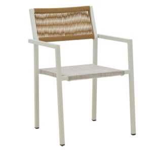 Scaun de grădină Savor Alb 55x58x63 cm Scaun de grădină Savor Alb 55x58x63 cm