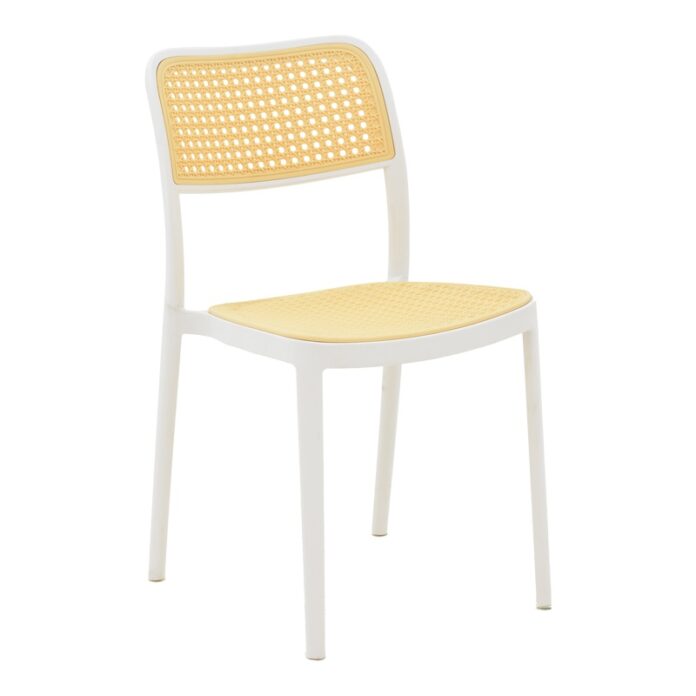 Scaun de grădină Westley Alb 55x47x81 cm Scaun de grădină Westley Alb 55x47x81 cm