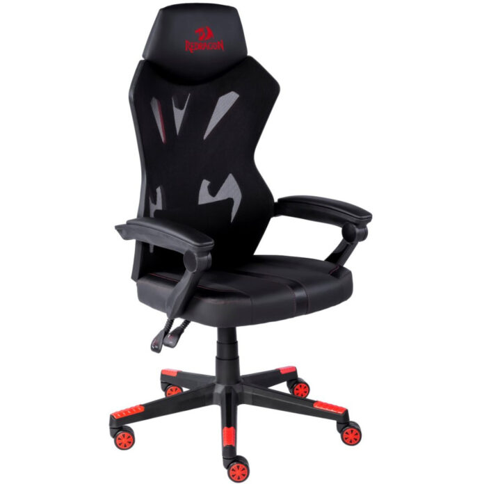 Scaun gaming Redragon Spider King, reglabil (Negru/Rosu) Scaun gaming Redragon Spider King, reglabil (Negru/Rosu)