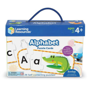 Set 26 de puzzle-uri Alfabet (3 piese) Set 26 de puzzle-uri Alfabet (3 piese)