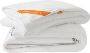 Set Pilota 4 anotimpuri de 1 persoana, detasabila in 2 buc de grosimi diferite Songmics Alb 200x135x6 cm (Polyester 100%) Set Pilota 4 anotimpuri de 1 persoana, detasabila in 2 buc de grosimi diferite Songmics Alb 200x135x6 cm (Polyester 100%)