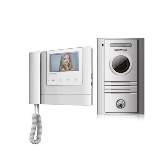 Kit videointerfon Commax ECO SET CDV-43N, 1 apartament, display LCD 4.3 inch, aparent Kit videointerfon Commax ECO SET CDV-43N, 1 apartament, display LCD 4.3 inch, aparent