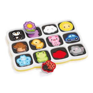 Smart Puzzle Quercetti Primele culori si cuvinte Smart Puzzle Quercetti Primele culori si cuvinte
