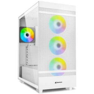 Carcasa PC Rebel C20 ITX RGB, Mini-ITX (Negru) Carcasa PC Rebel C20 ITX RGB, Mini-ITX (Negru)