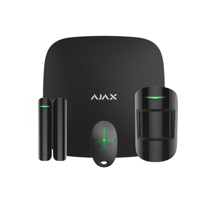 Sistem de alarma wireless Ajax Starter kit BL, 868/915 MHz, 2000 m, pet immunity Sistem de alarma wireless Ajax Starter kit BL, 868/915 MHz, 2000 m, pet immunity