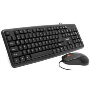 Kit Tastatura si Mouse Spacer SPDS-S6201, USB (Negru) Kit Tastatura si Mouse Spacer SPDS-S6201, USB (Negru)