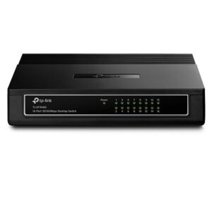 Switch TP-LINK TL-SL1218MP, 16 Porturi (Negru) Switch TP-LINK TL-SL1218MP, 16 Porturi (Negru)
