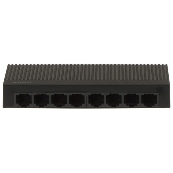 Switch Ethernet cu 8 porturi RJ45 Imou SF108C, 1.6 Gbps, Plug and Play, fara management Switch Ethernet cu 8 porturi RJ45 Imou SF108C, 1.6 Gbps, Plug and Play, fara management